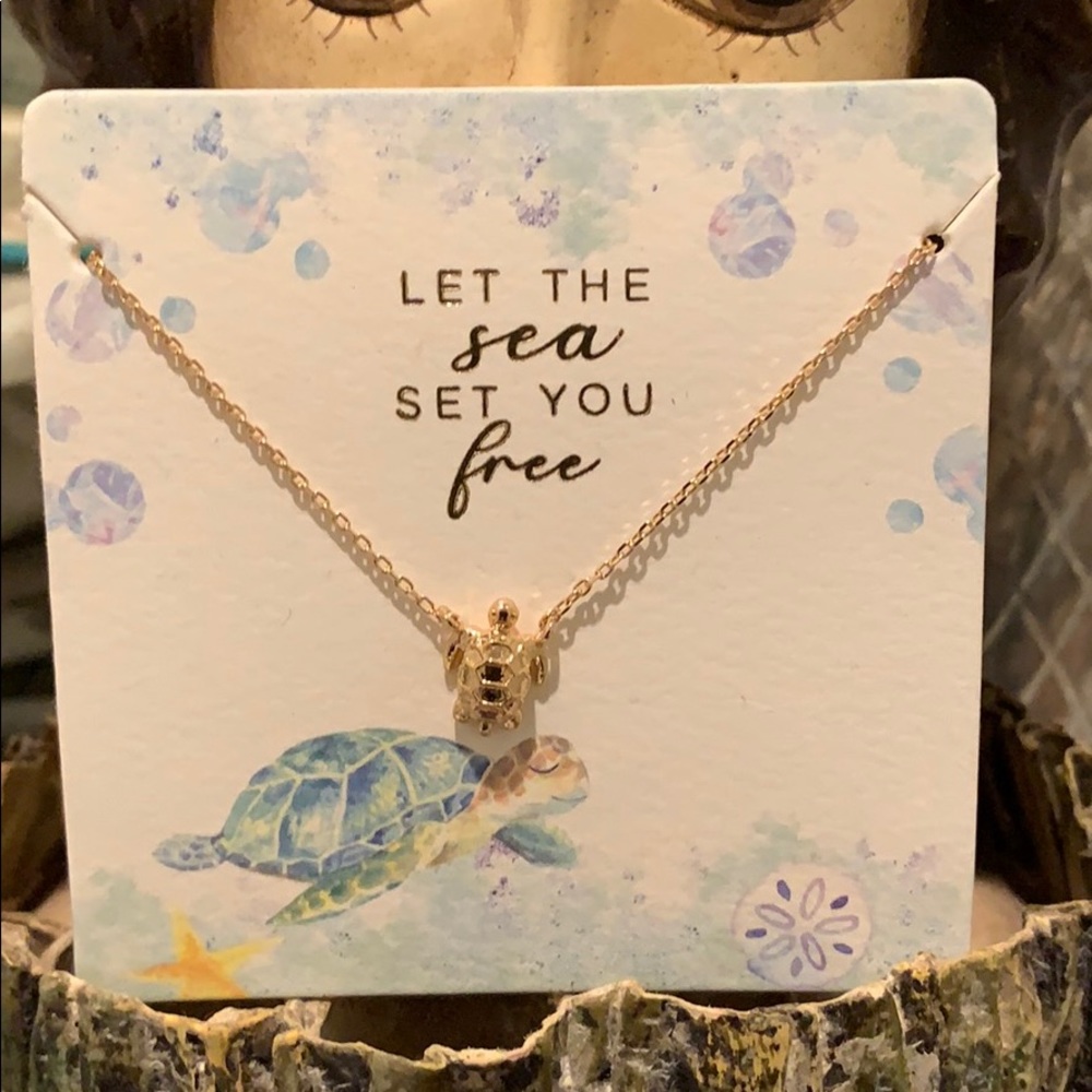 New Turtle necklace!